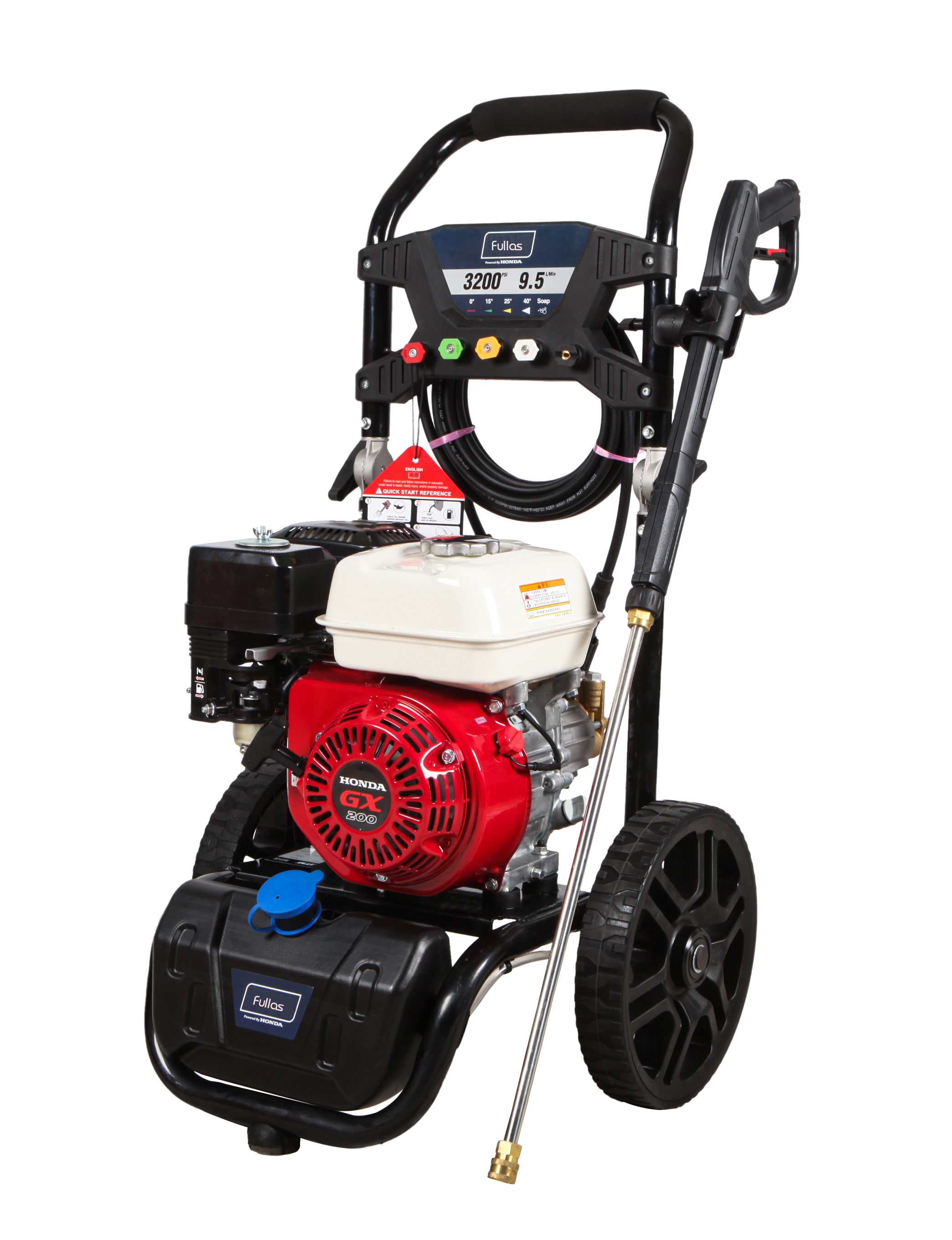FPGPW3200H-F 3200PSI 220bar Gasoline High Pressure Washer Powered by HONDA G200